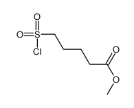 Methyl 5-(Chlorosulfonyl)pentanoate Structure