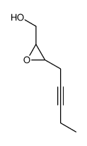 (3-(pent-2-ynyl)oxiran-2-yl)methanol结构式
