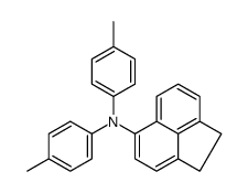 N,N-bis(4-methylphenyl)-1,2-dihydroacenaphthylen-5-amine结构式
