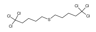 bis-(5,5,5-trichloro-pentyl)-sulfide结构式