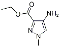 Ethyl 4-amino-1-methyl-1H-pyrazole-3-carboxylate结构式