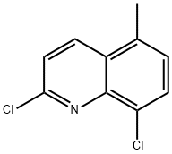 2,8-二氯-5-甲基喹啉结构式
