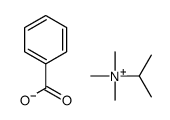 trimethyl(propan-2-yl)azanium,benzoate结构式