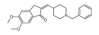 2-[(1-苄基-4-哌啶基)亚甲基]-5,6-二甲氧基-1-茚满酮图片