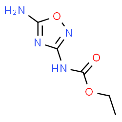 Carbamic acid,(5-amino-1,2,4-oxadiazol-3-yl)-,ethyl ester (9CI)结构式