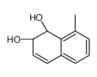 (1R,2S)-8-methyl-1,2-dihydronaphthalene-1,2-diol结构式