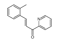 3-(2-methylphenyl)-1-pyridin-2-ylprop-2-en-1-one Structure