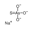 sodium,trioxido(sulfanylidene)-λ5-arsane Structure