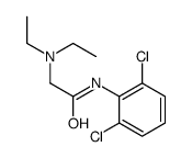 N-(2,6-dichlorophenyl)-2-(diethylamino)acetamide结构式