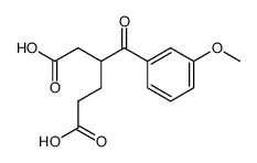 β-(3-Methoxybenzoyl)-adipinsaeure Structure