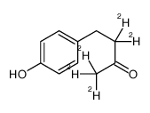 1,1,1,3,3-pentadeuterio-4-(4-hydroxyphenyl)butan-2-one Structure