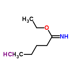 Ethyl pentanimidate hydrochloride (1:1)结构式