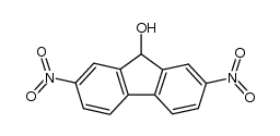 9-Hydroxy-2,7-dinitrofluorene结构式