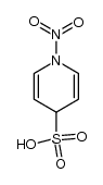 N-nitro-1,4-dihydro-4-pyridinesulfonic acid Structure