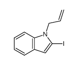 1-allyl-2-iodoindole Structure