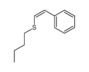 (Z)-2-(n-butylthio)vinylbenzene Structure