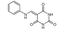 5-phenylaminomethylenepyrimidine-2,4,6(1H,3H,5H)-trione结构式