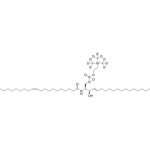 20:1 SM (d18:1/20:1)-d9结构式