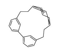 Tetracyclo[14.3.1.14,8.19,13]docosane-1(20),4(22),5,7,9,11,13(21),16,18-nonaene结构式