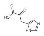 3-(4-咪唑)-2-氧丙酸结构式