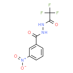 3-Nitro-N'-(trifluoroacetyl)benzohydrazide结构式