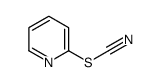 pyridin-2-yl thiocyanate结构式