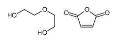 furan-2,5-dione,2-(2-hydroxyethoxy)ethanol结构式