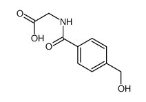 2-[[4-(hydroxymethyl)benzoyl]amino]acetic acid Structure