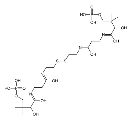 pantethine 4',4''-diphosphate结构式