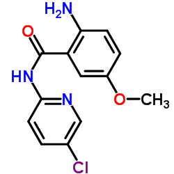 N-(5-氯-2-吡啶)-5-甲氧基-2-氨基苯甲酰胺图片