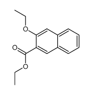 3-ethoxy-[2]naphthoic acid ethyl ester Structure