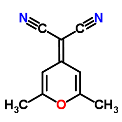 2,6-二甲基-4-吡喃亚基丙二腈结构式