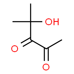 2,3-Pentanedione, 4-hydroxy-4-methyl- (9CI)结构式