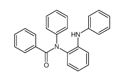 N,N'-bisphenyl-N-benzoyl-o-phenylenediamine Structure