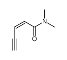 2-Penten-4-ynamide,N,N-dimethyl-,(2Z)-(9CI)结构式