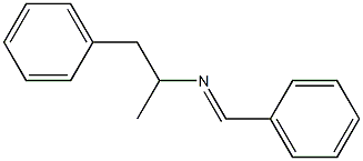 α-Methyl-N-(phenylmethylene)benzeneethanamine structure