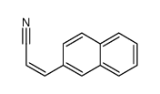 3-naphthalen-2-ylprop-2-enenitrile Structure