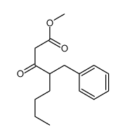 4-Benzyl-3-oxooctanoic acid methyl ester结构式