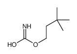 3,3-Dimethyl-1-butanol carbamate Structure