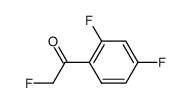Ethanone, 1-(2,4-difluorophenyl)-2-fluoro- (9CI) Structure