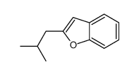 2-(2-methylpropyl)-1-benzofuran结构式