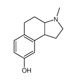 2,3,3a,4,5,9b-Hexahydro-3-methyl-1H-benz[e]indol-8-ol structure