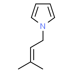 1H-Pyrrole,1-(3-methyl-2-butenyl)-(9CI) structure
