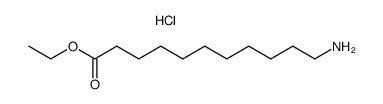 ethyl 11-aminoundecanoate hydrochloride Structure