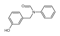 N-(3-hydroxybenzyl)-N-phenylformamide Structure