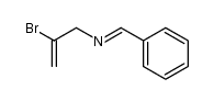 N-(benzylidene)-2-bromo-2-propenylamine Structure