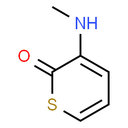 2H-Thiopyran-2-one, 3-(methylamino)- (9CI) picture