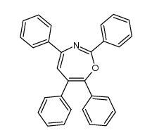 2,4,6,7-tetraphenyl-1,3-oxazepine Structure