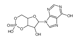 肌苷3',5'-环一磷酸结构式