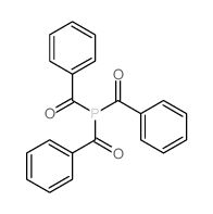 Phosphine,tribenzoyl-结构式